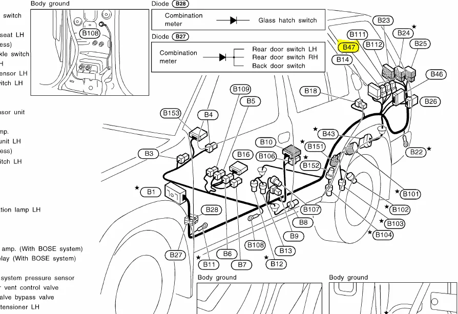 2013 Nissan Pathfinder Wiring Diagram