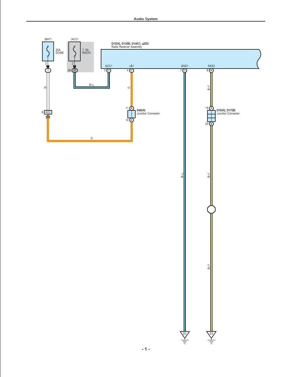 2013 Scion Fr S Overall Electrical Wiring Diagram Color Pdf These Manuals Are Used In The