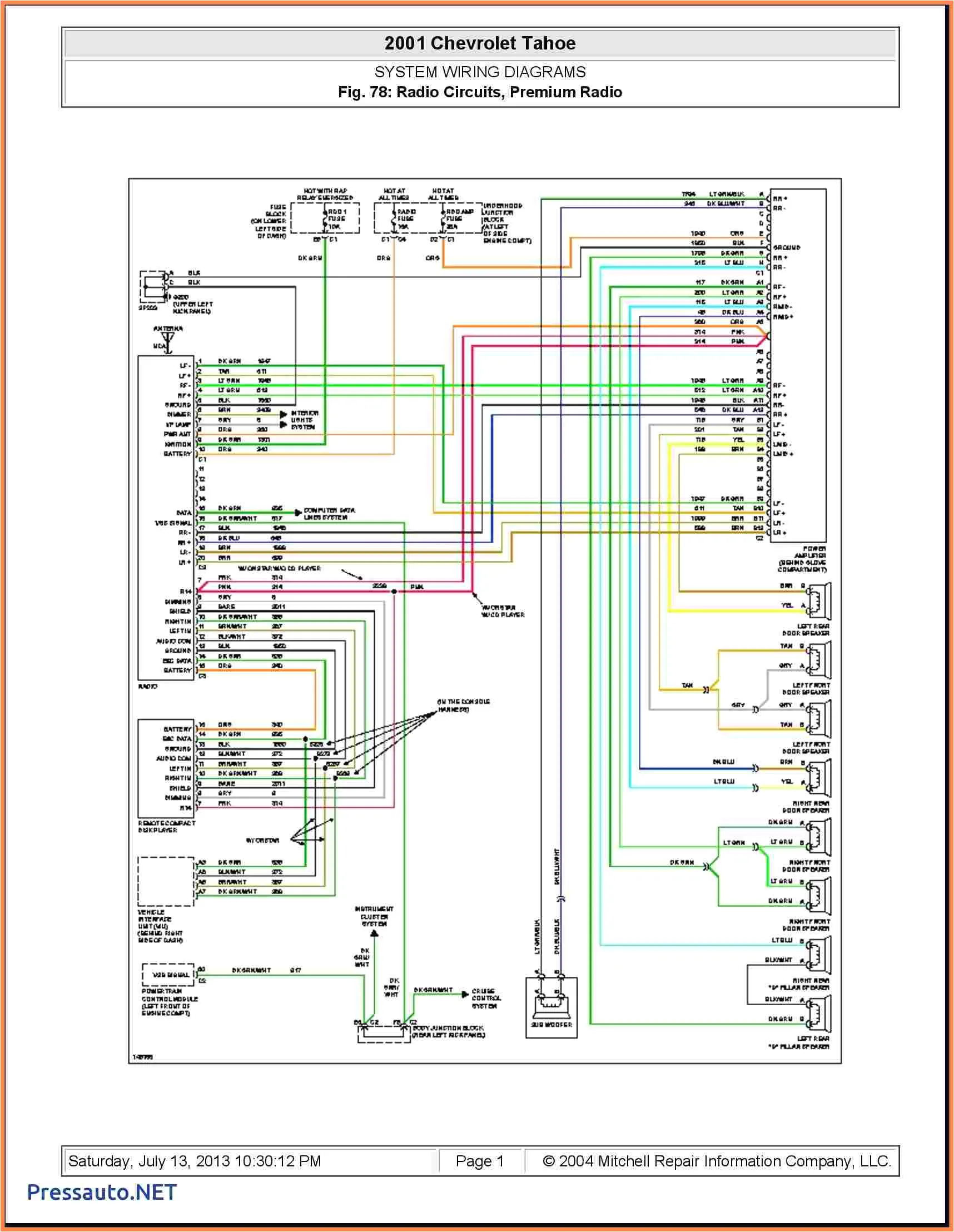 2014 Chevy Silverado Wiring Diagrams