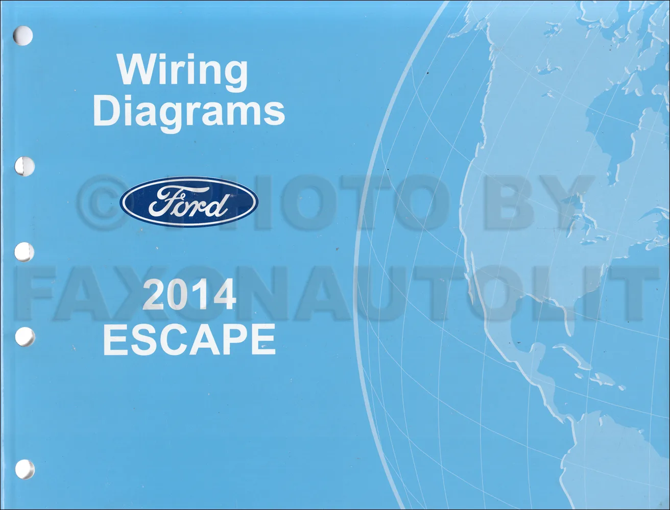 2014 Ford Escape Wiring Diagram Manual Original