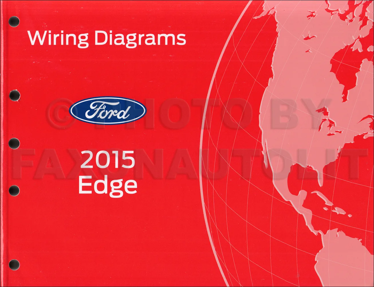 2015 Ford Edge Wiring Diagram Manual Original