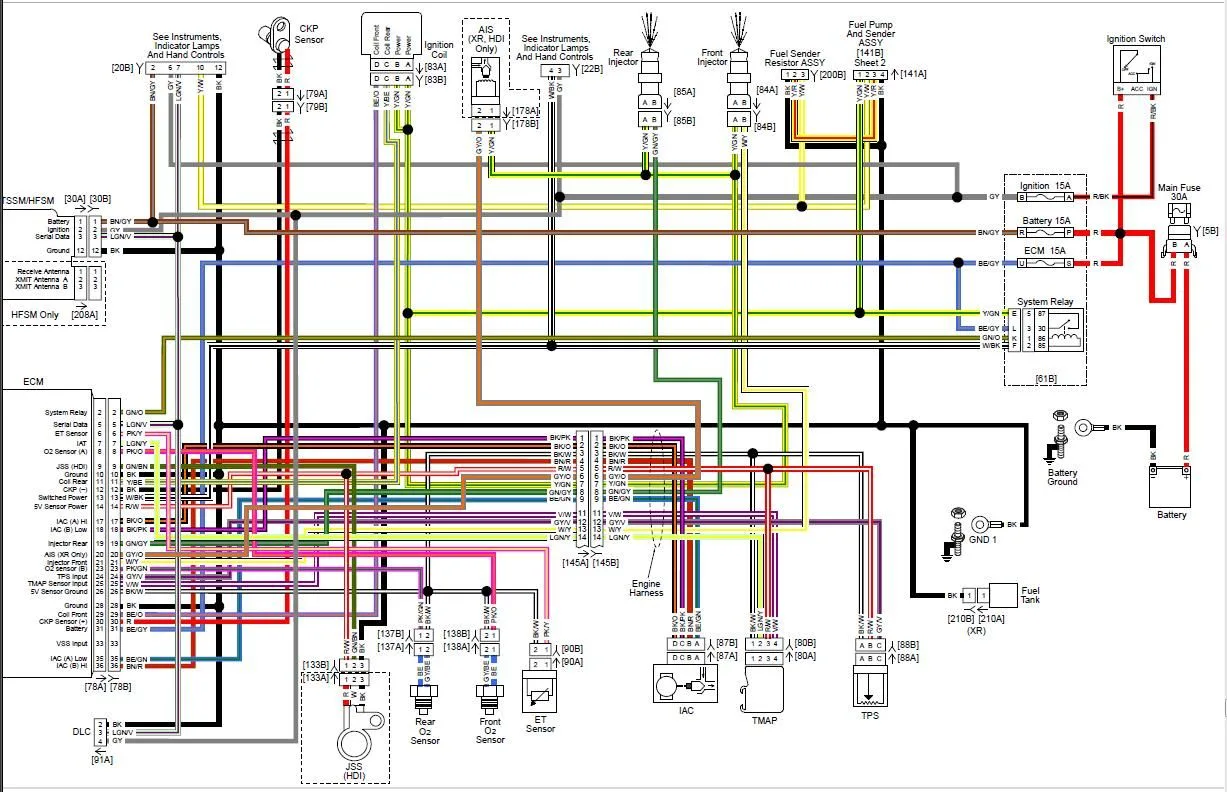2015 Sportster Wiring Diagram