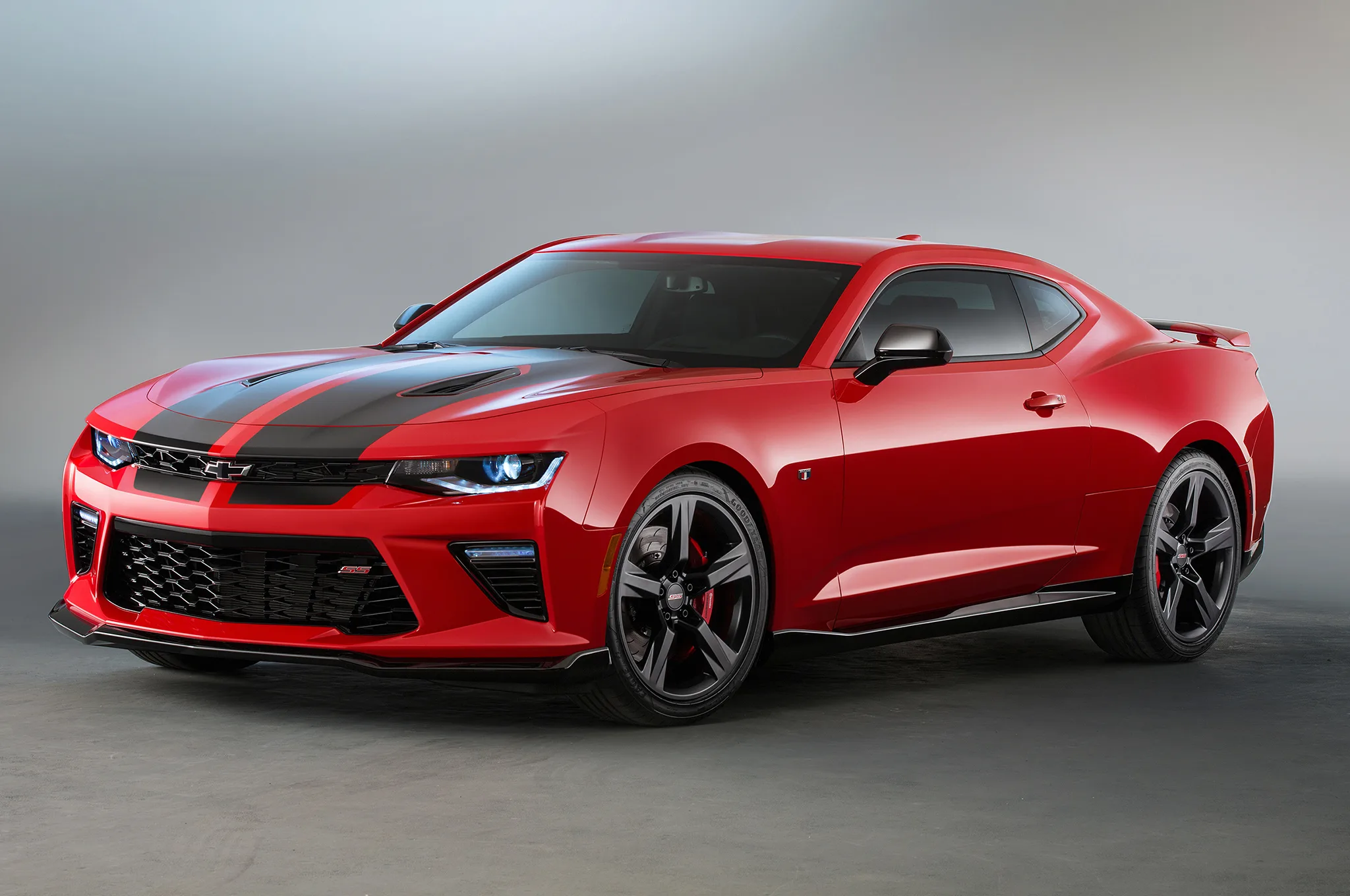 2016 Chevrolet Camaro Ss Red Black Accent Concepts Head To Sema