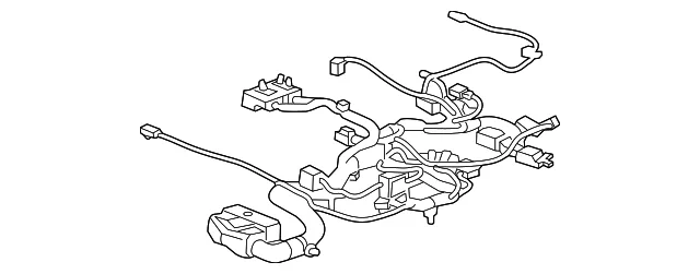 2017 2019 Gm Power Seat Wiring Harness 84441161