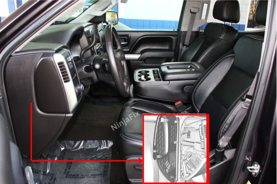 2017 Chevrolet Silverado Fuse Box Diagram And Location Ninja Fix
