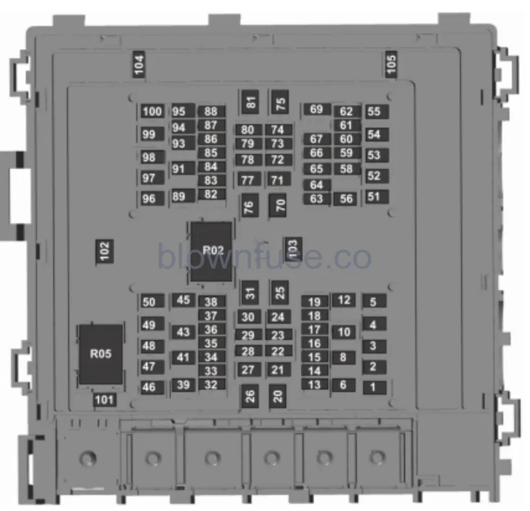 2019 Ford Expedition Fuse Box Diagram Blown Fuse