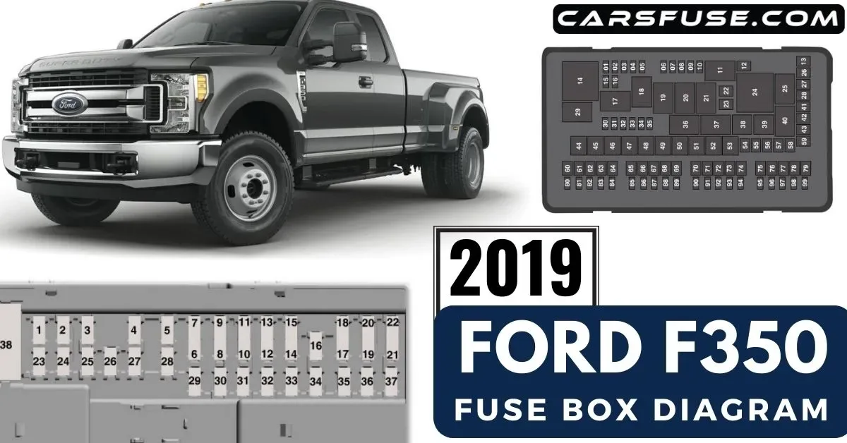 2019 Ford F350 Fuse Box Diagram