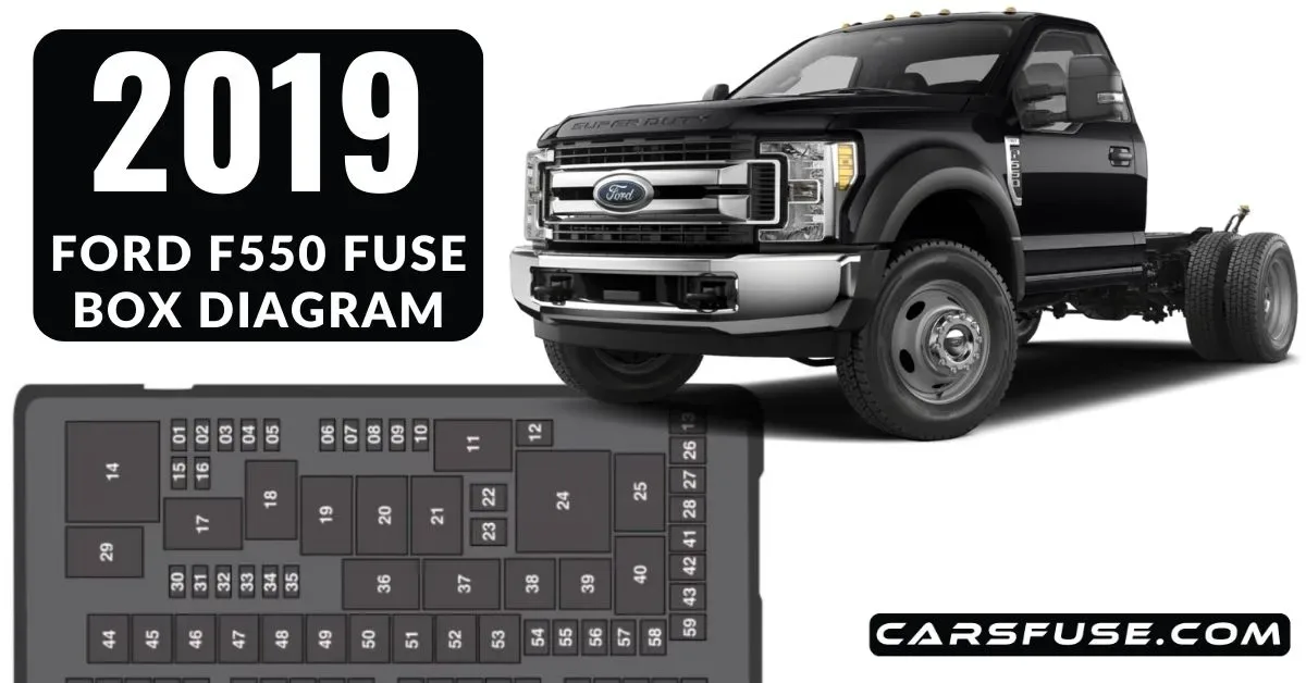 2019 Ford F550 Fuse Box Diagram