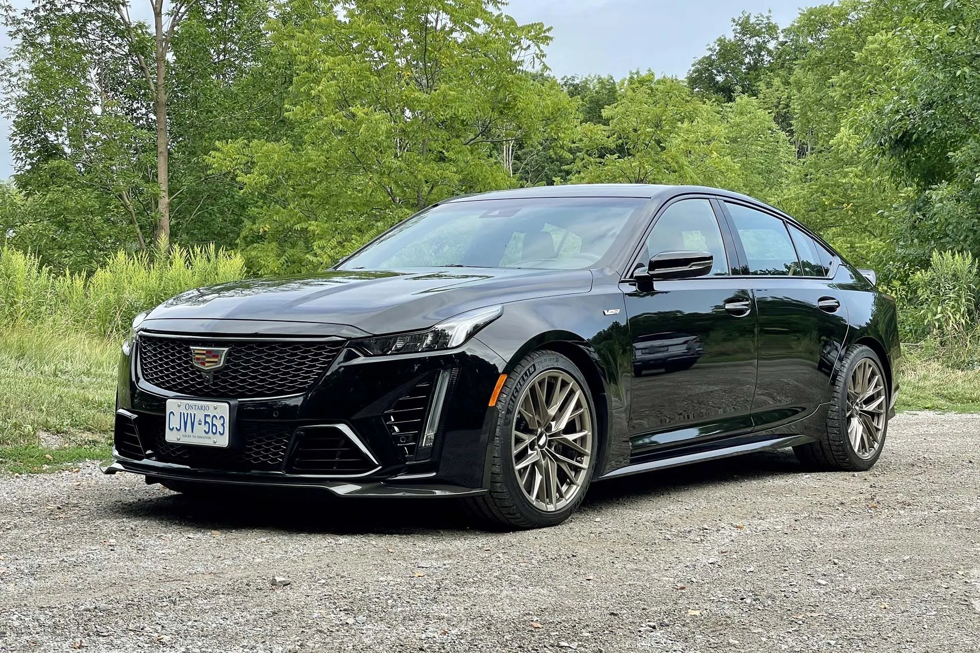 2022 Cadillac Ct5 V Blackwing Luxury Car Review Driving