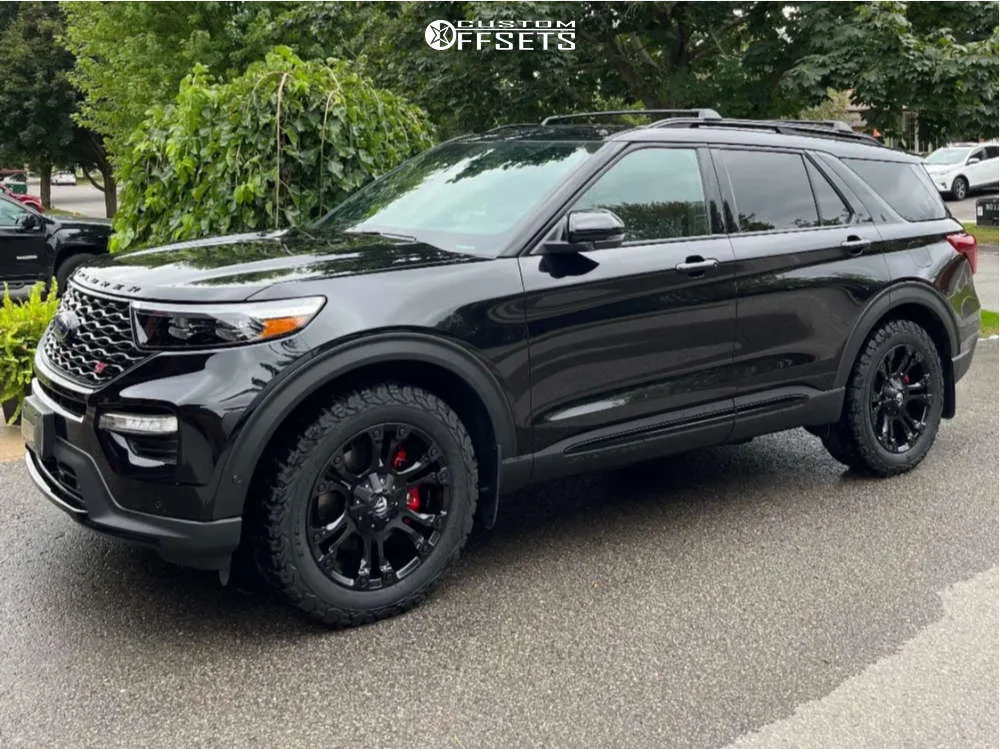 2022 Ford Explorer Black On Black