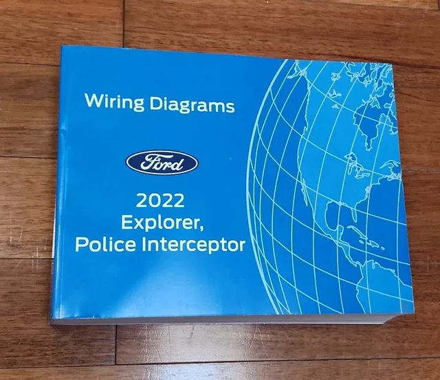 2022 Ford Explorer Police Interceptor Electrical Wiring Diagrams Service Manual 64 52 Picclick Uk