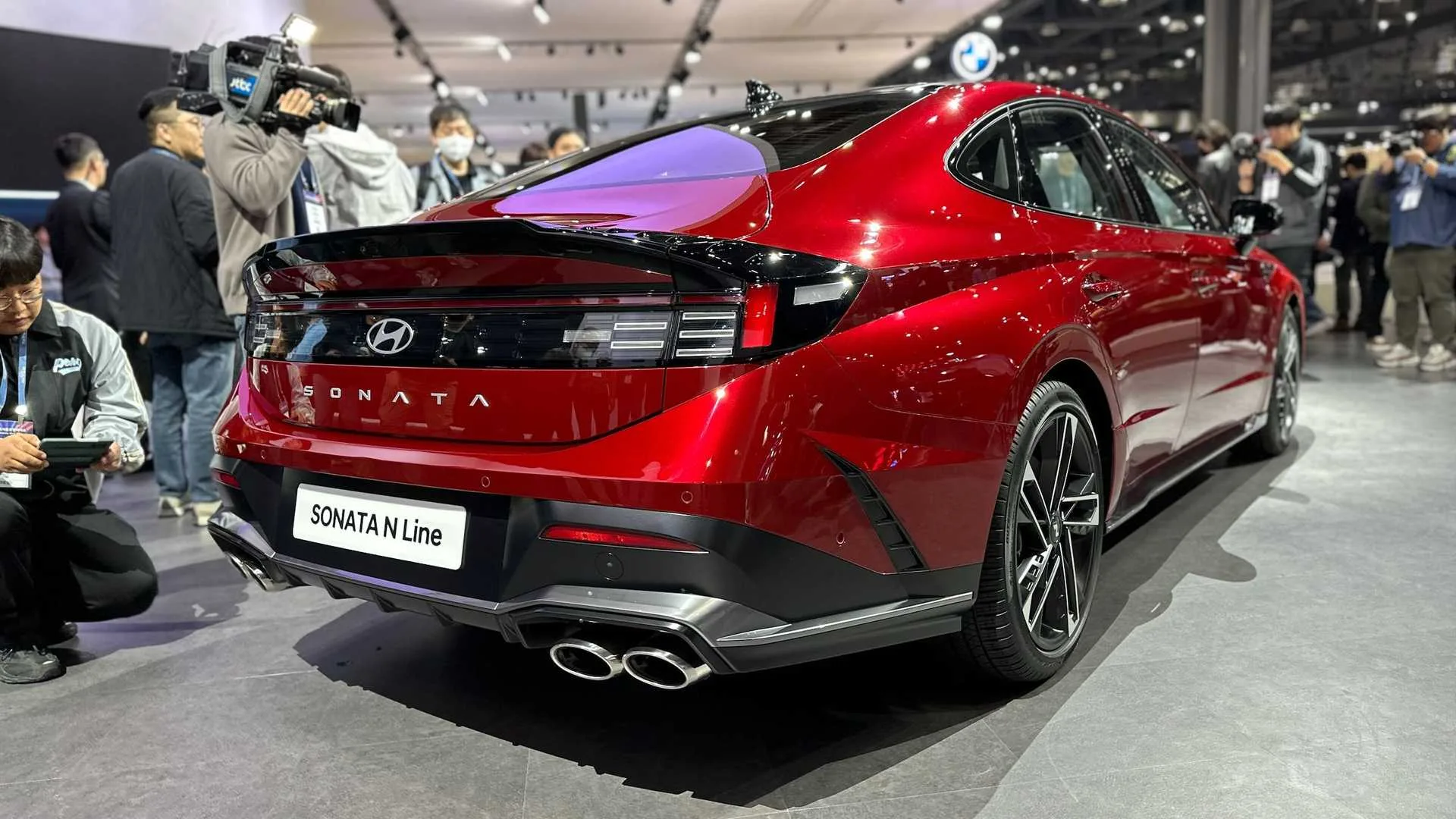 2025 Hyundai Sonata N Line White Leila Faith