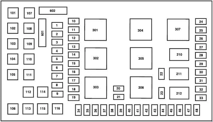 203 F350 Fuse Box Schematic