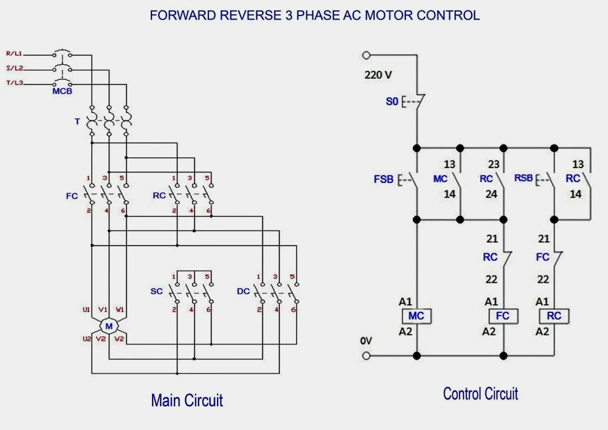 208 3 Phase Motor Wiring
