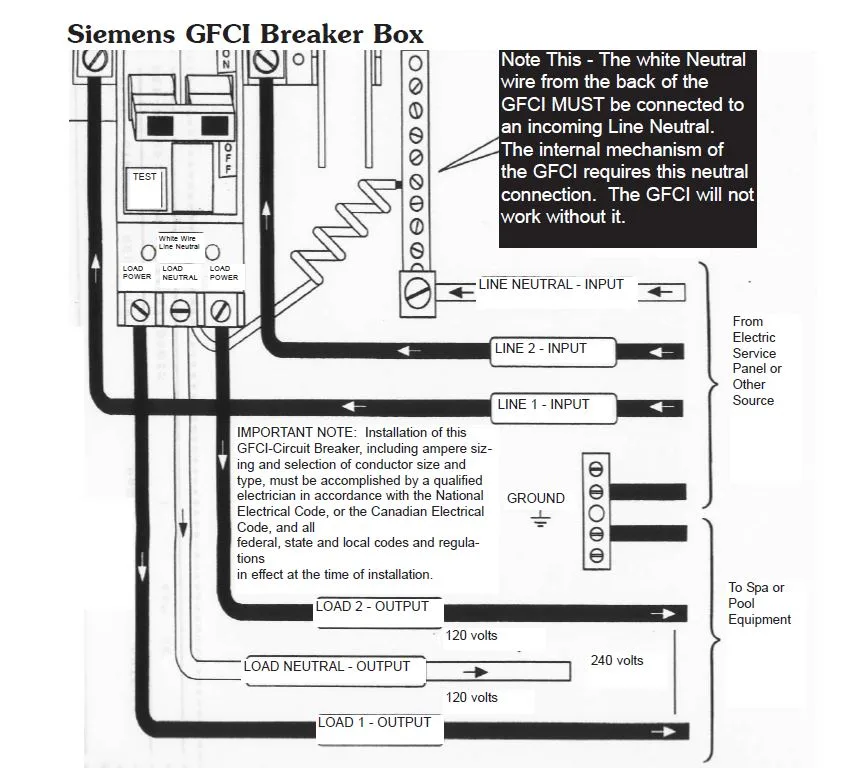220 Volt Gfci Wiring Diagram