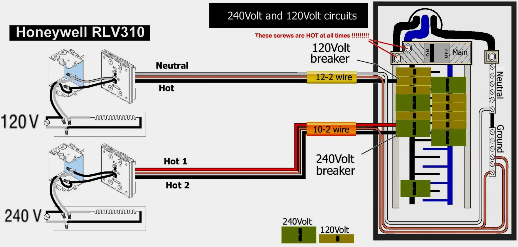 220V Electric Heater Wiring Diagram