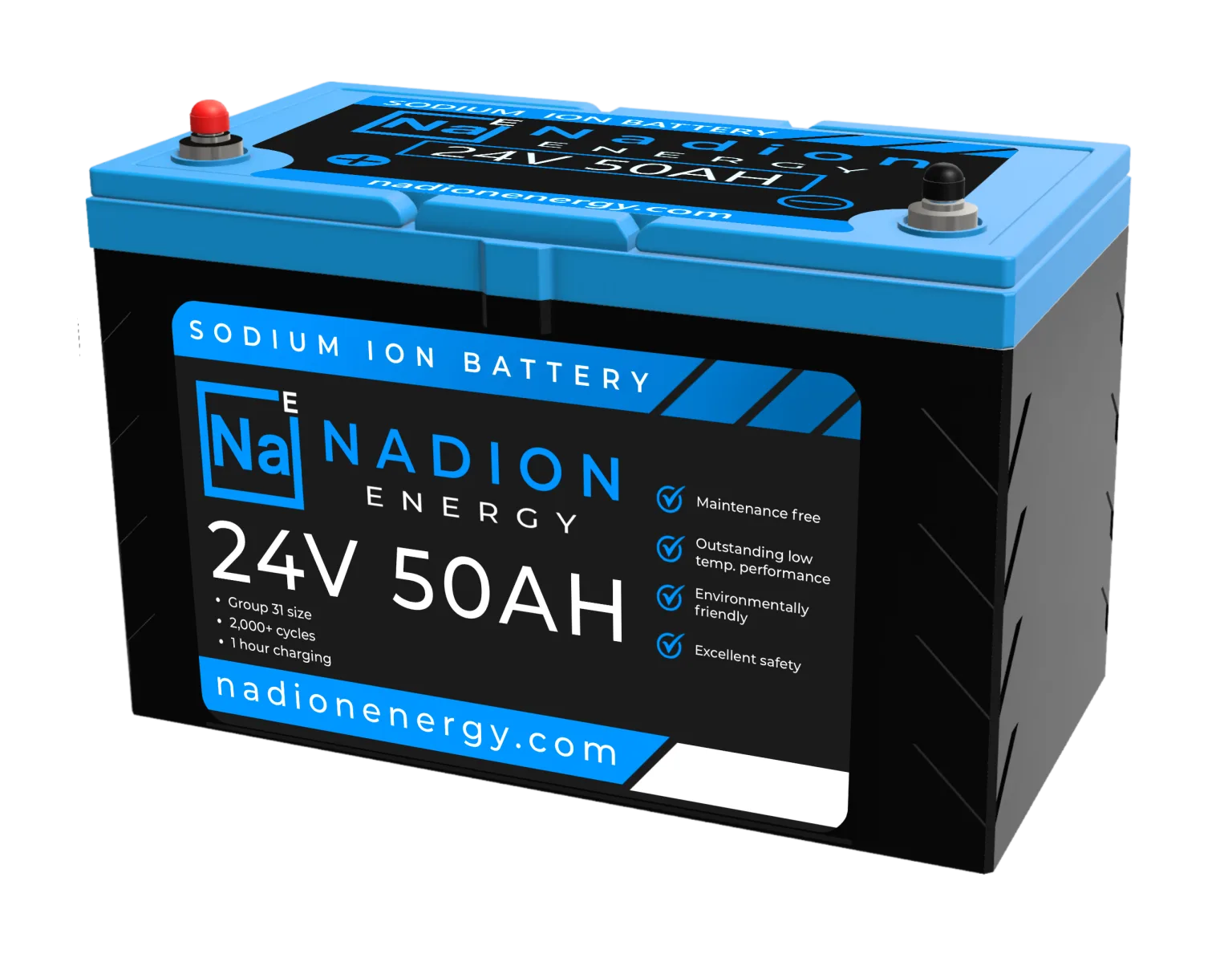 24 Volt Batteries Nadion Energy