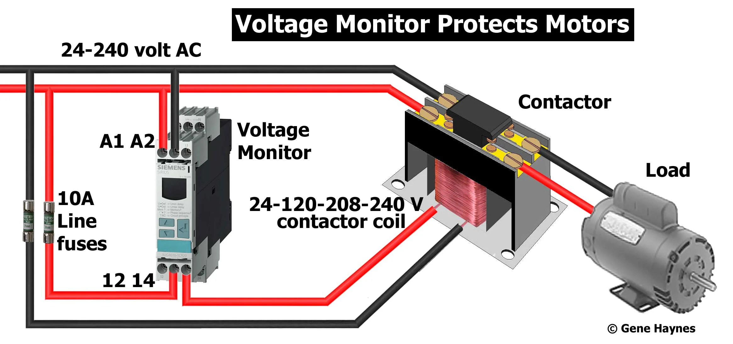 240 Volt Contactor Wiring Diagram Artled