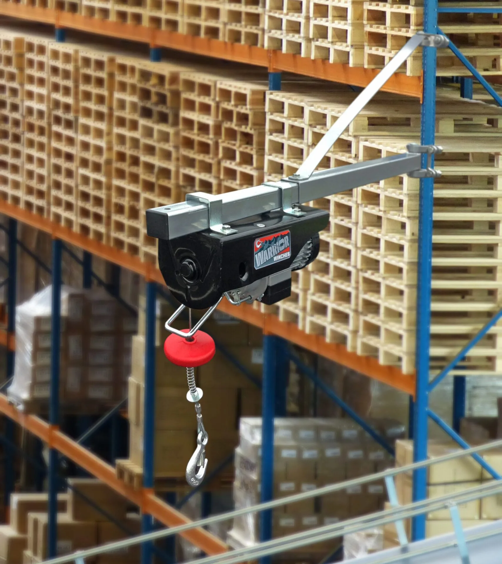 240V 500Kg Mini Electric Hoist Uk Winches And Hoists From Warrior Maypole And Gebuwin