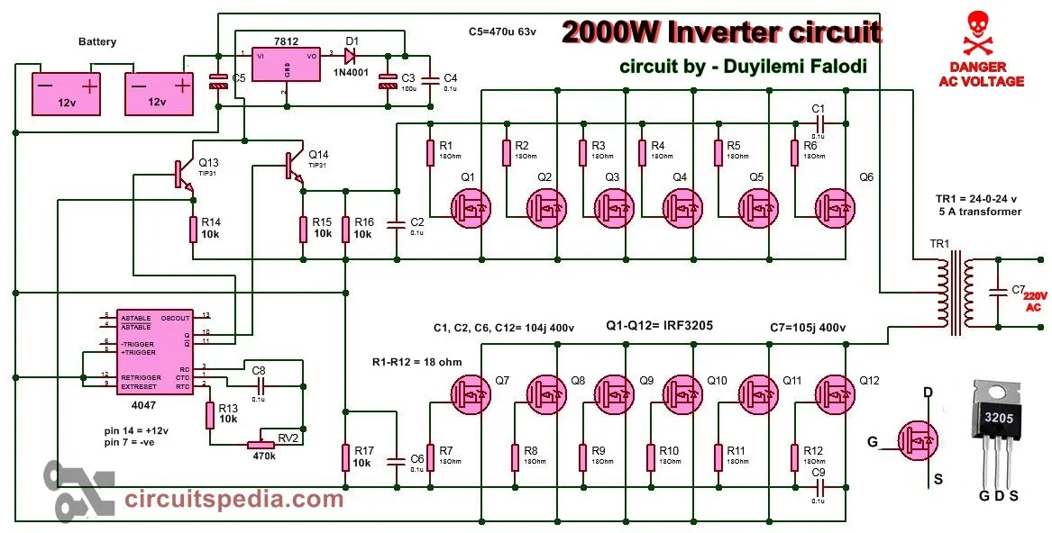24V Inverter Circuit Diagram Pdf