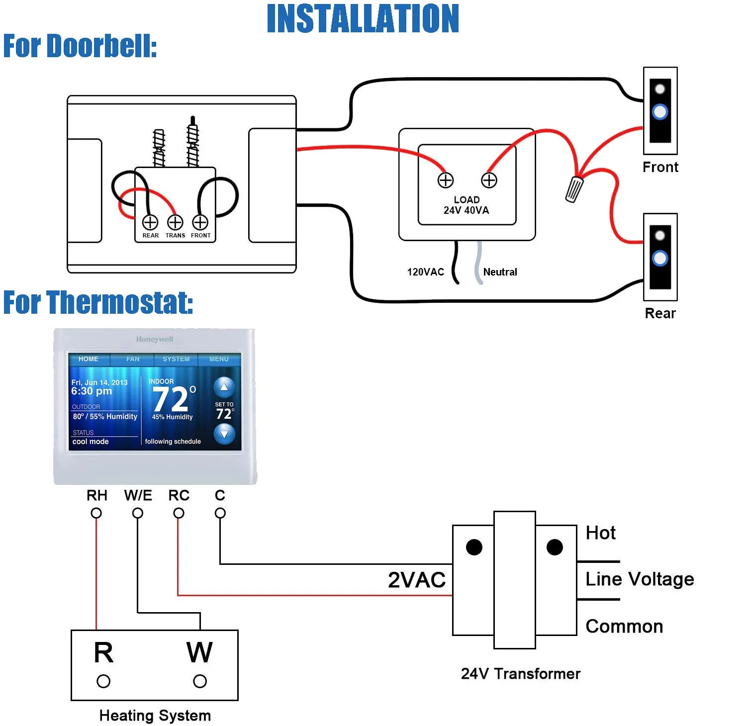 24V Transformer Wiring Diagram