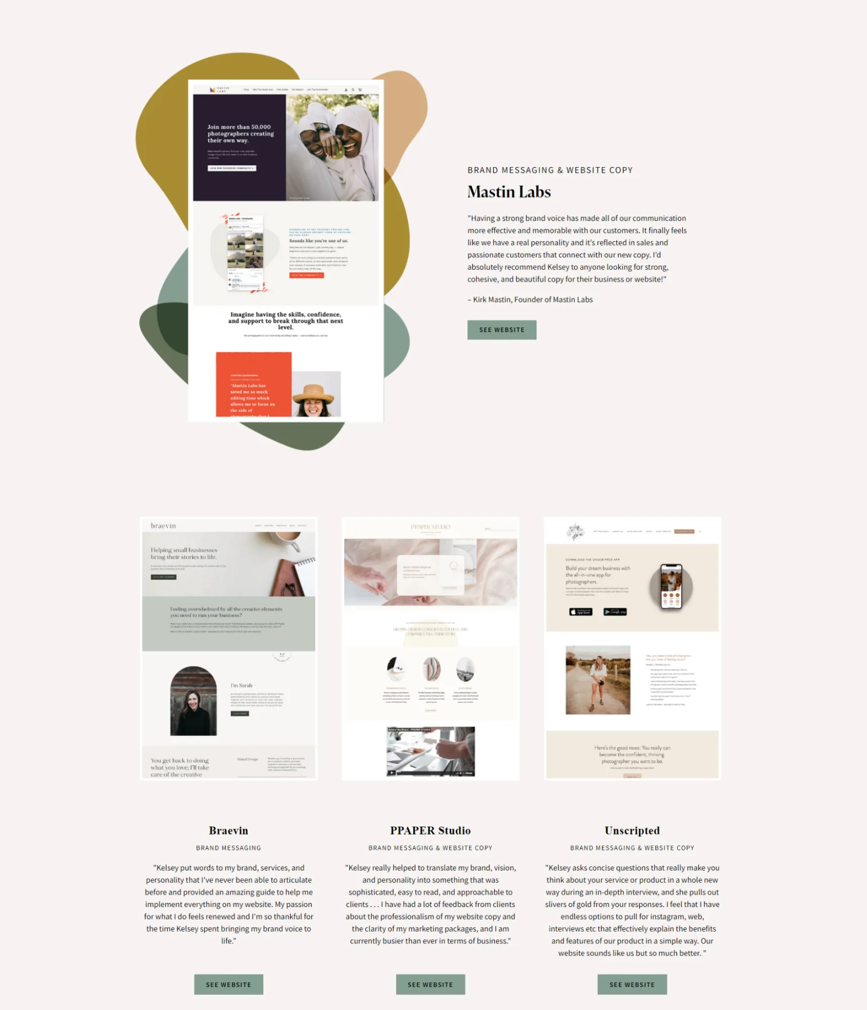 26 Inspiring Writing Portfolio Examples 2025