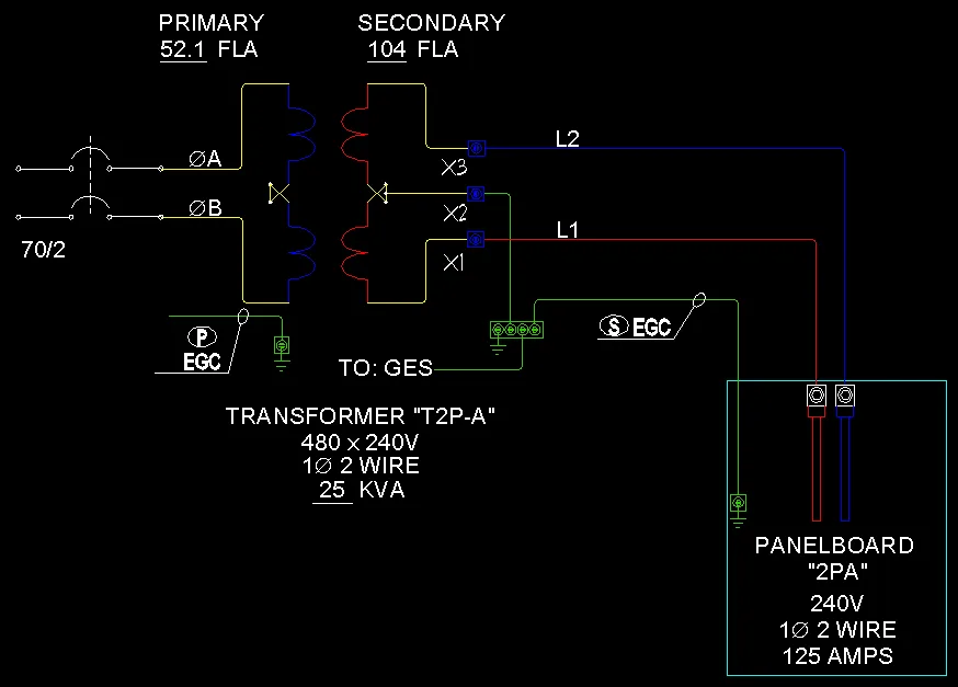 277V To 120V Transformer Wiring Diagram Collection