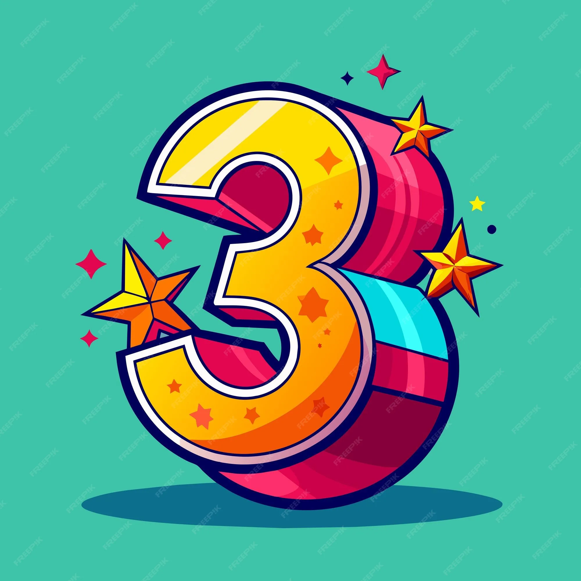 3