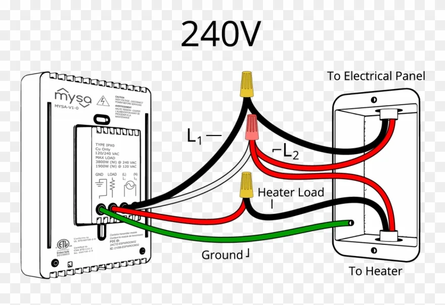 3 Phase 240V Wiring Diagram Secondary Circuit 240V 3 Phase 4