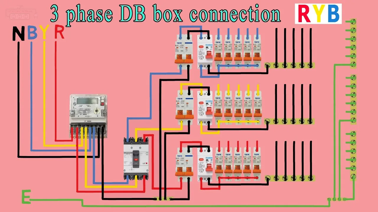 3 Phase Diagram Wiring