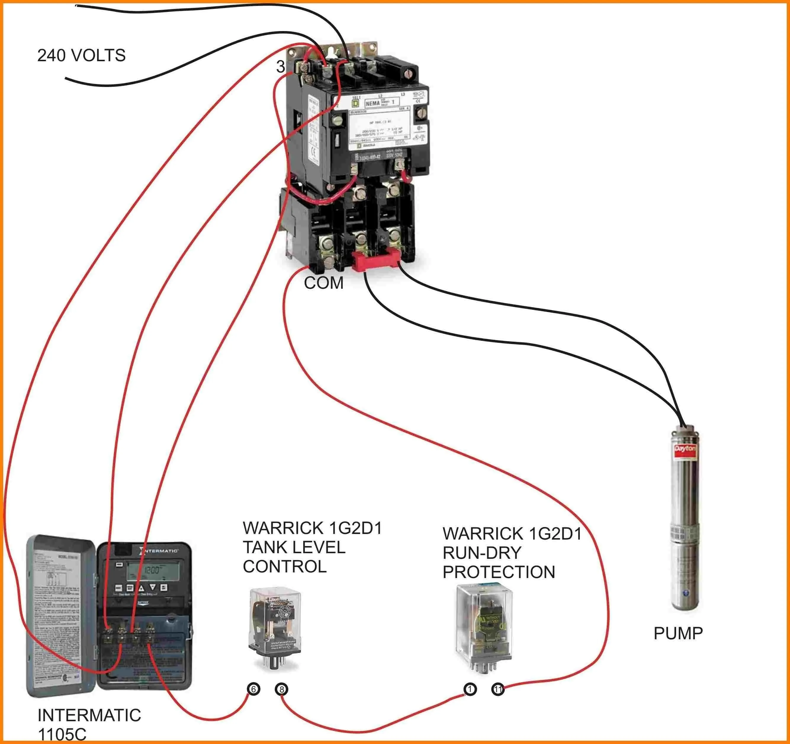 3 Phase Magnetic Contactor Wiring Diagram