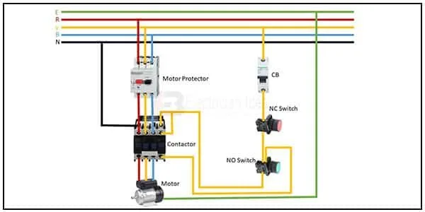 3 Phase Motor Wiring Diagram
