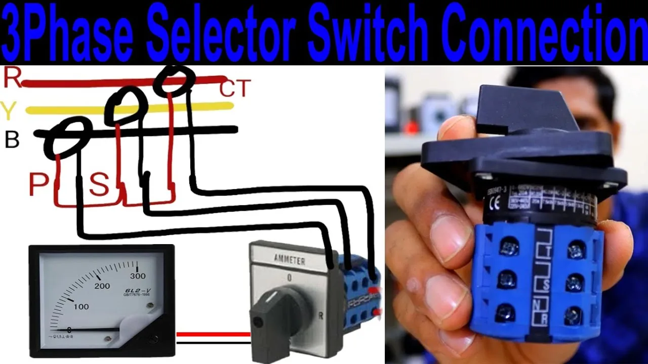 3 Phase Selector Switch Wiring