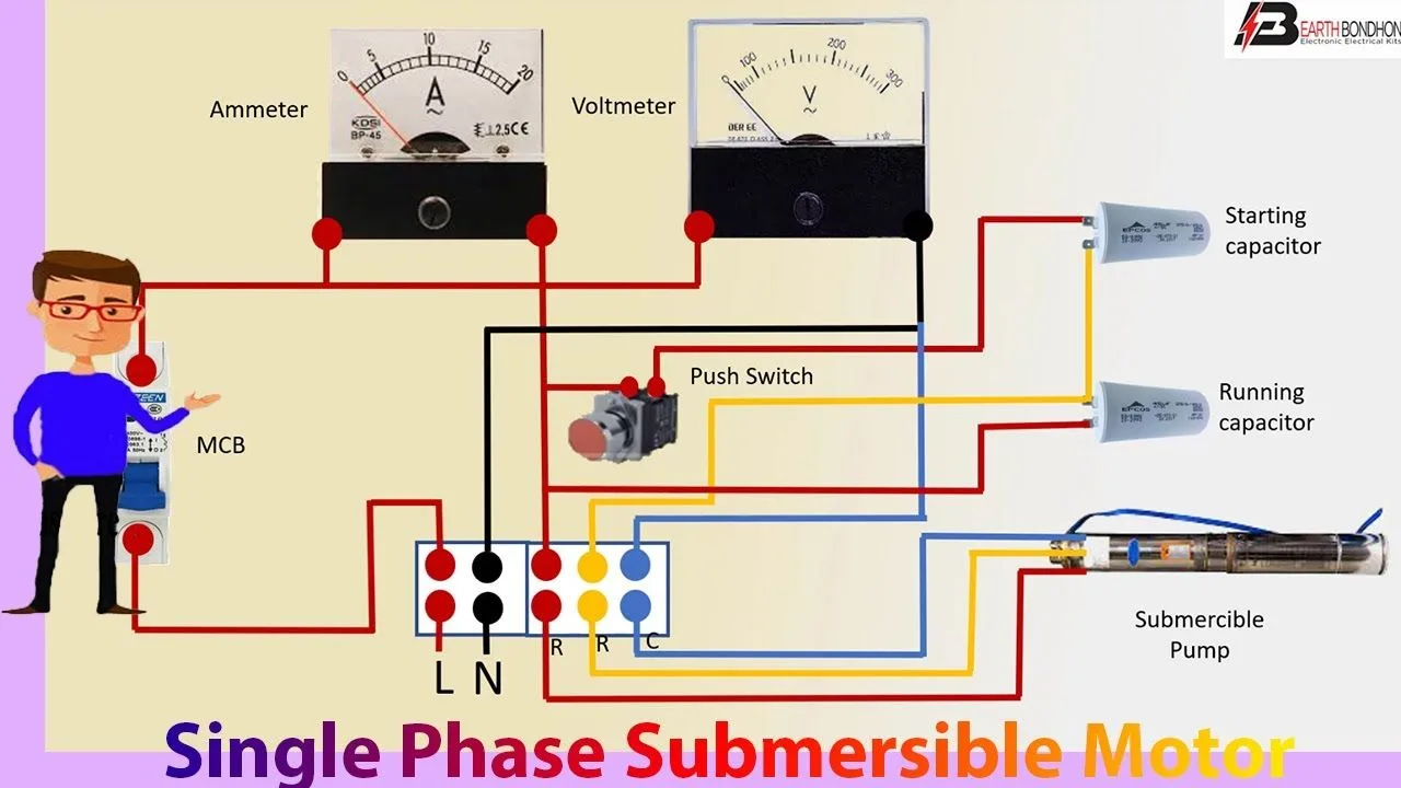 3 Phase Submersible Pump Wiring Diagram Pdf
