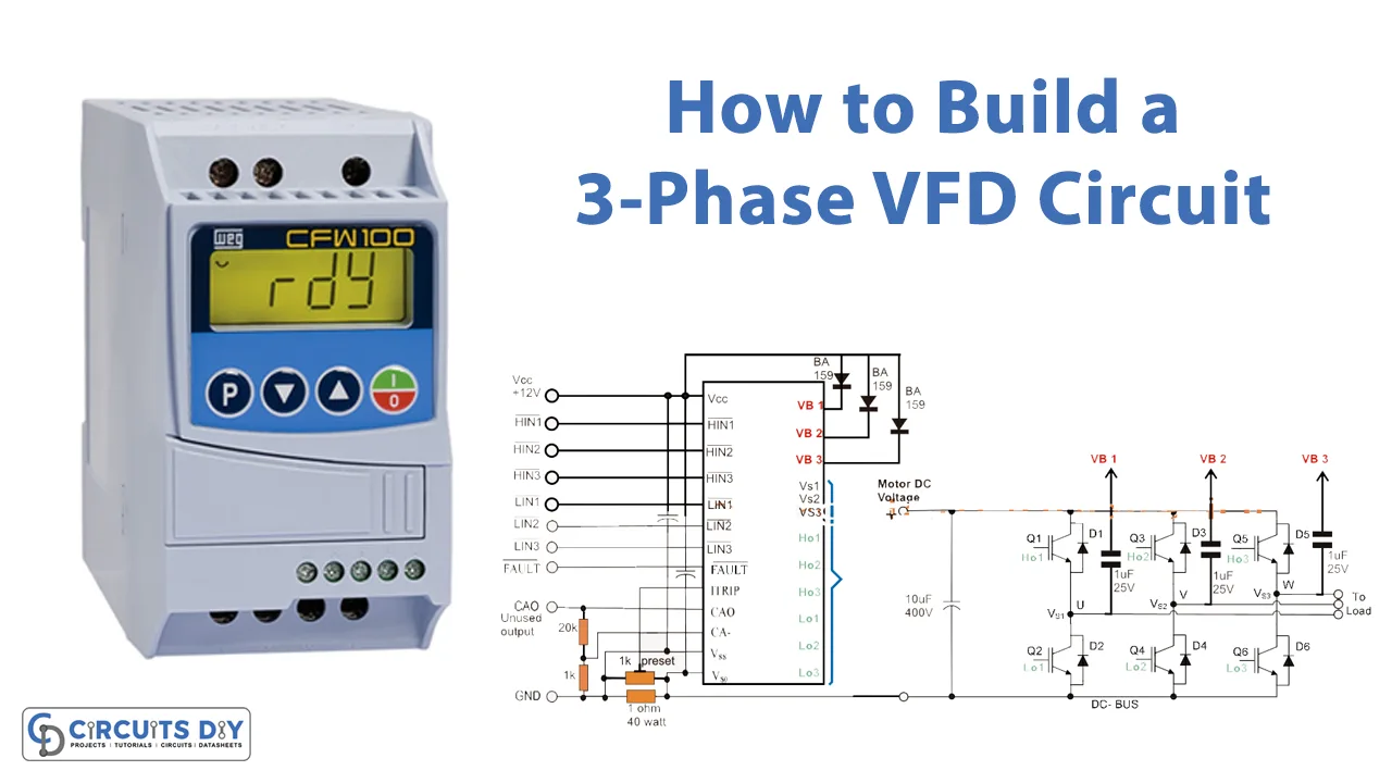 3 Phase Vfd On Single Phase Harnessing Three Phase Power From A Single Phase Source