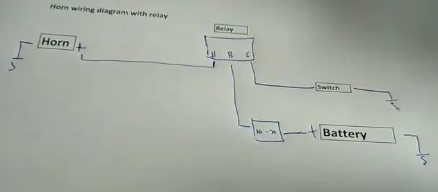 3 Pin Horn Relay Wiring Diagram