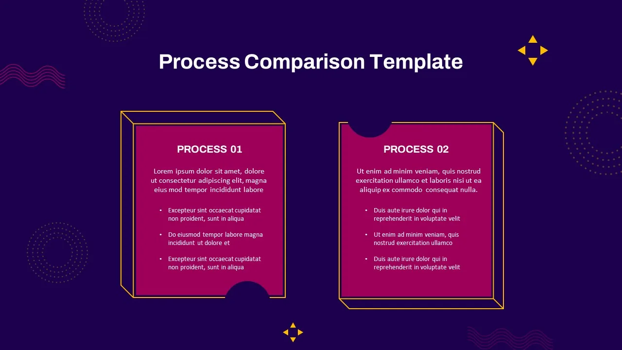3 Step Process Diagram Template For Powerpoint And Google Slides Slidekit