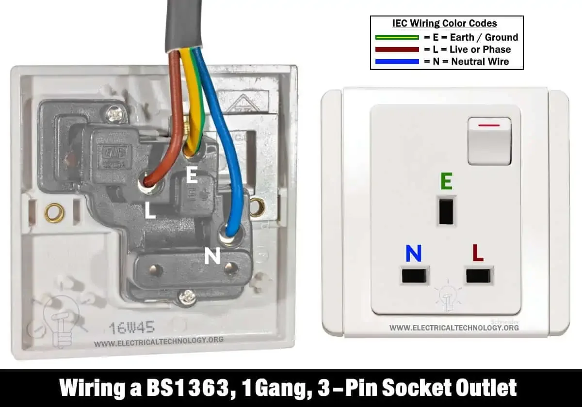 3 Switch 3 Socket Wiring Diagram