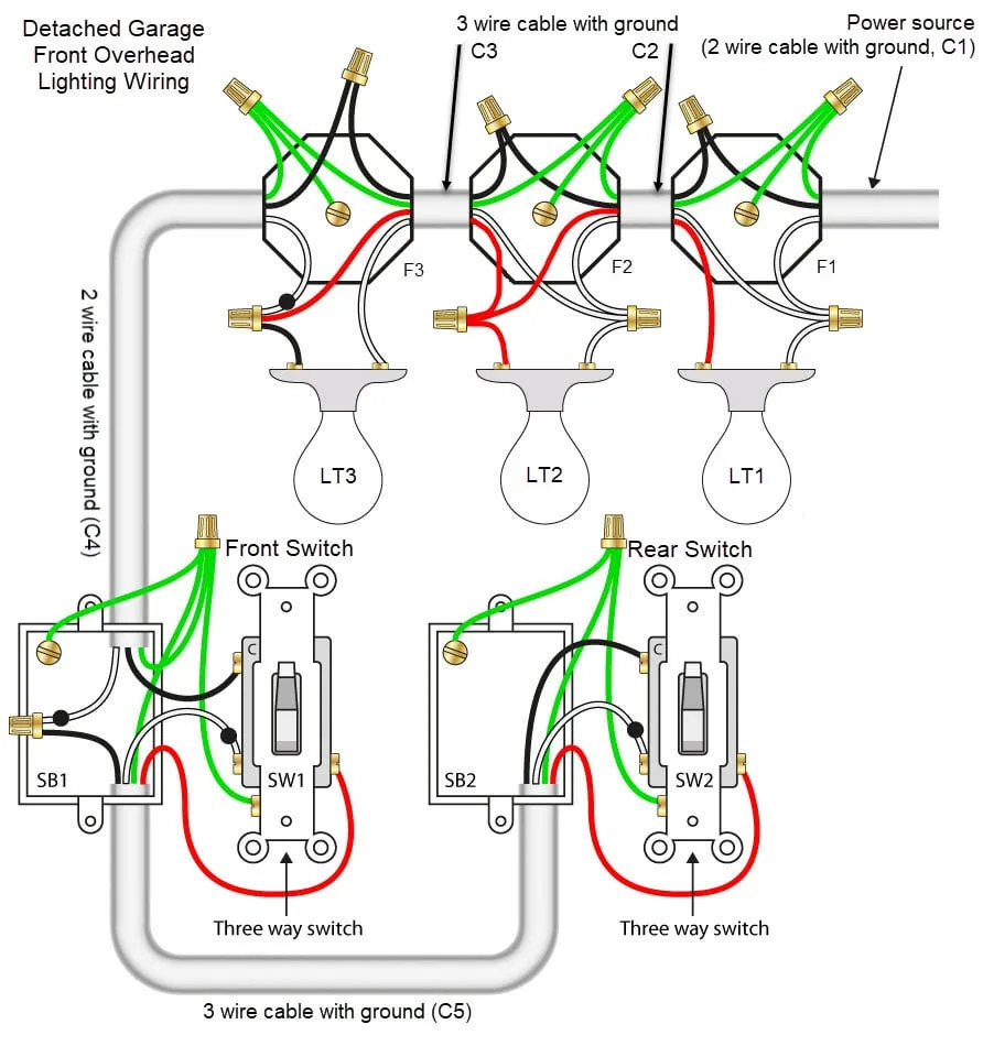 3 Way Light Switch Wiring 3 Way Switch Wiring Diagram