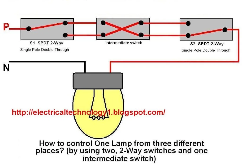 3 Way Switch Wiring Diagram Multiple Lights