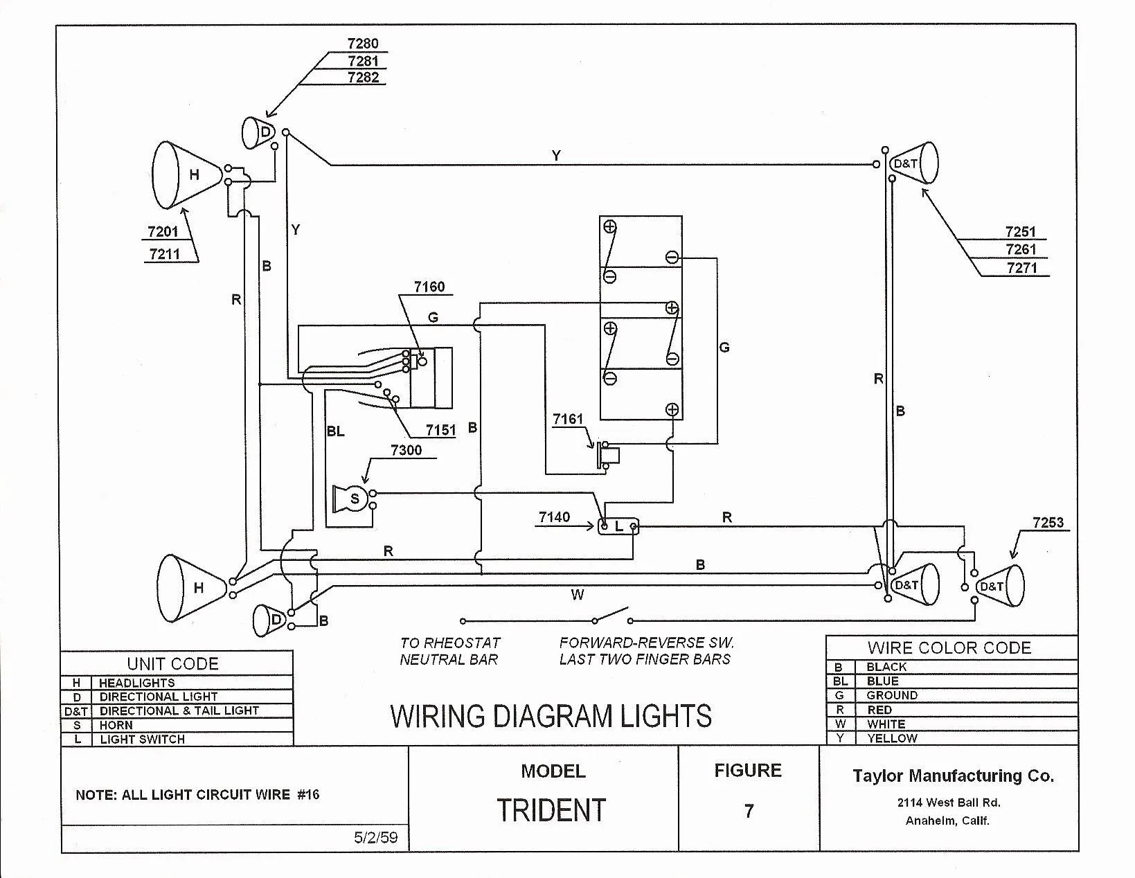 3 Wheel Ezgo Wiring Diagram