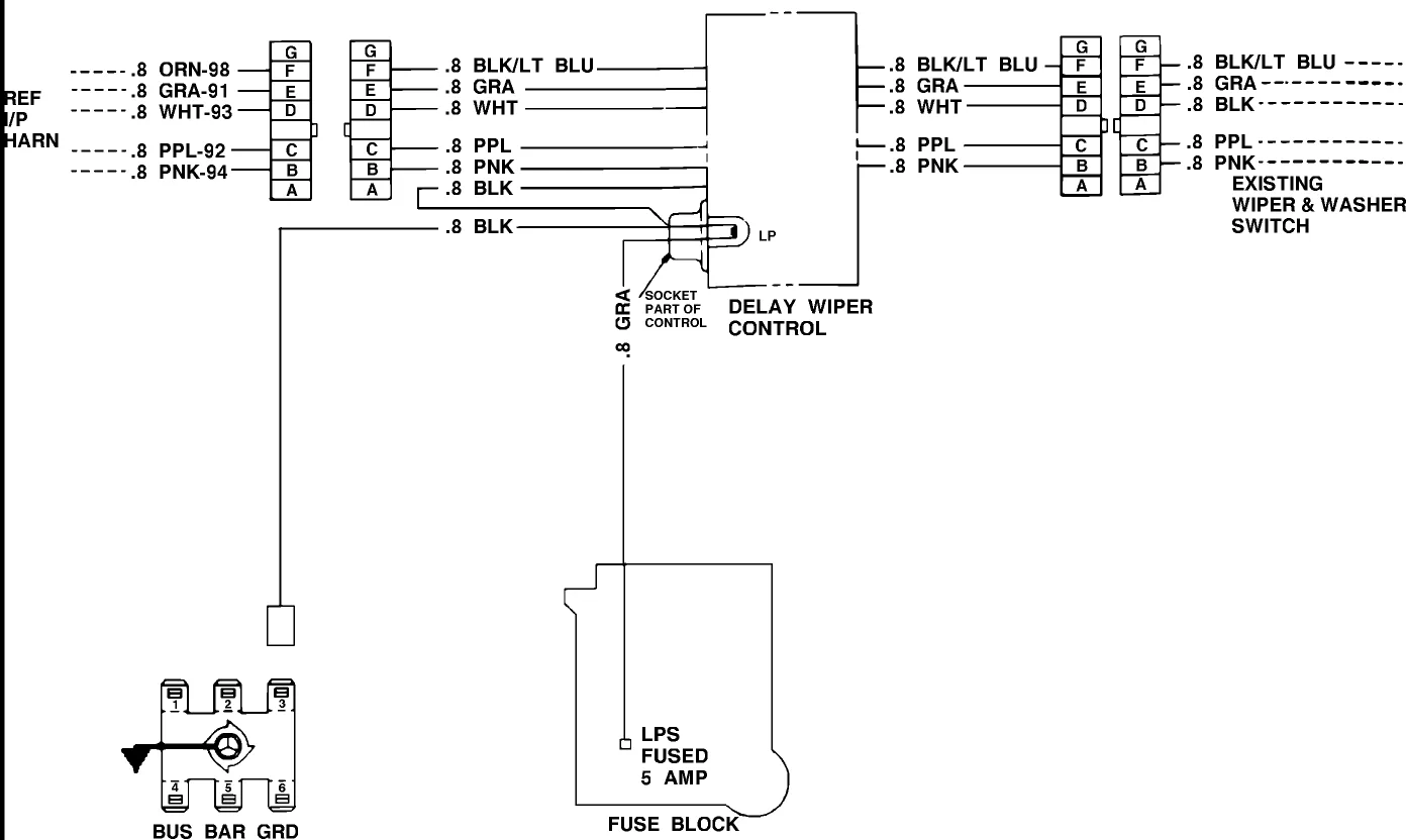38 98 S10 Wiper Motor Wiring Diagram 94 S10 Wiper Motor Wiring Diagram Wiring Diagram