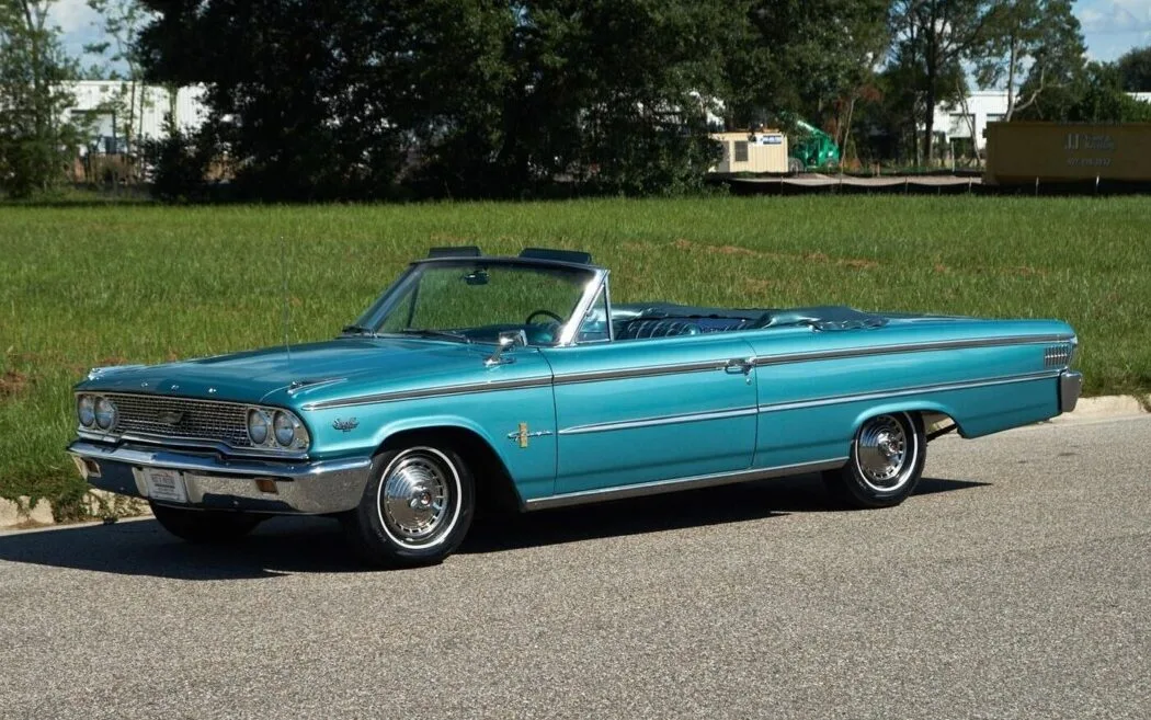 390 Powered 1963 Ford Galaxie Convertible Barn Finds