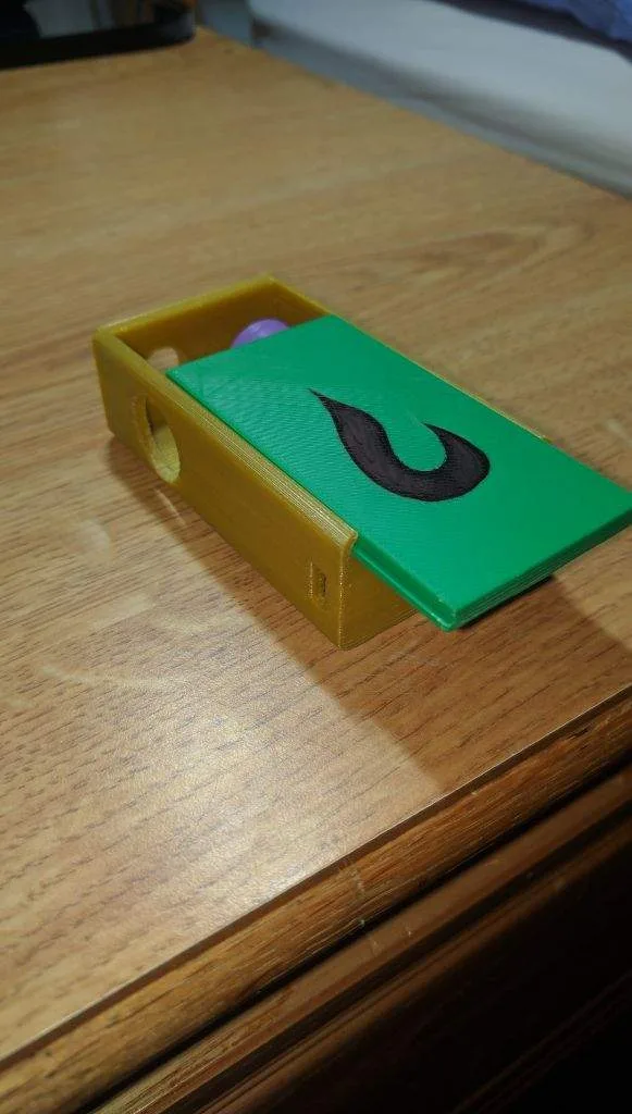 3D Printed Unregulated Box Mod Project Maker Amino