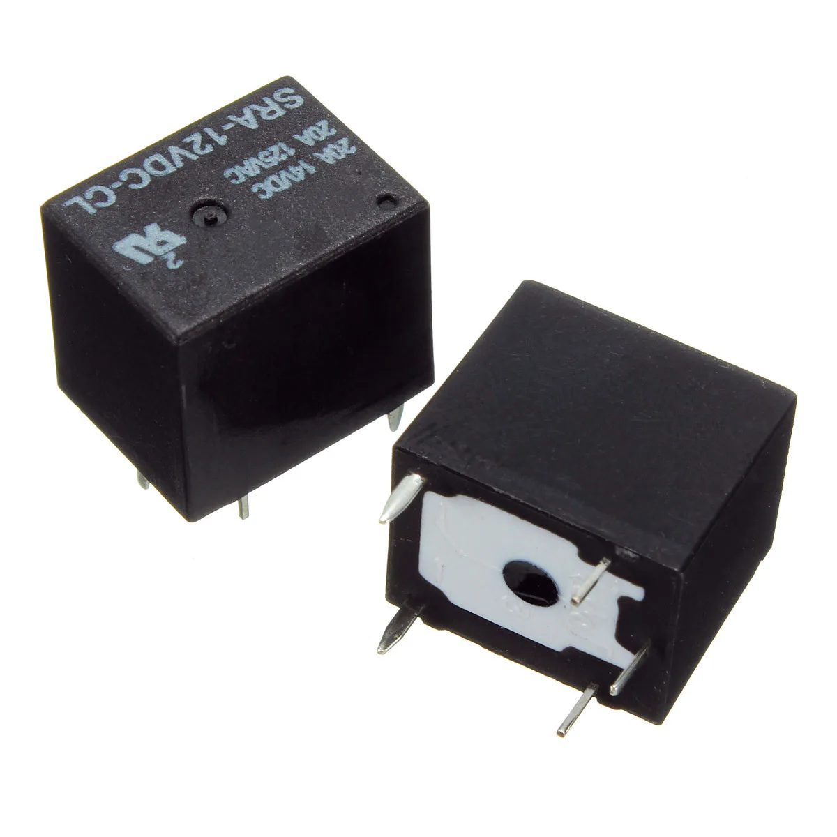3Pcs 5 Pin Relay 12V Dc 20A Coil Power Relay Sra 12Vdc Cl