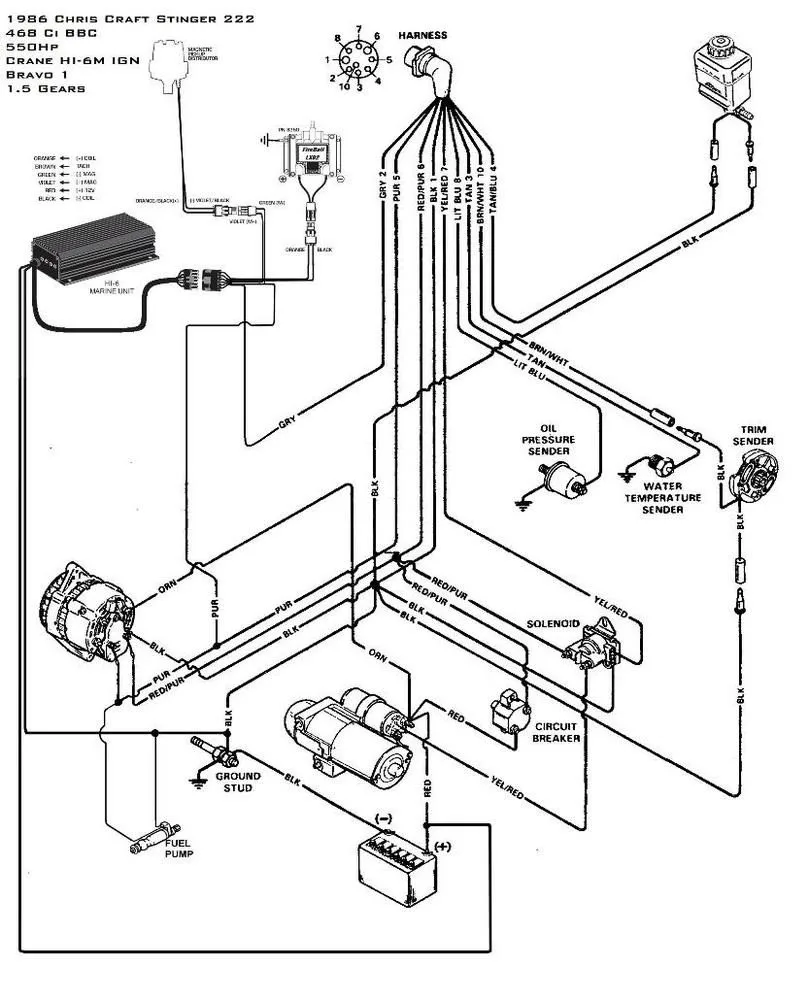 4 3 Mercruiser Engine Wiring Diagram