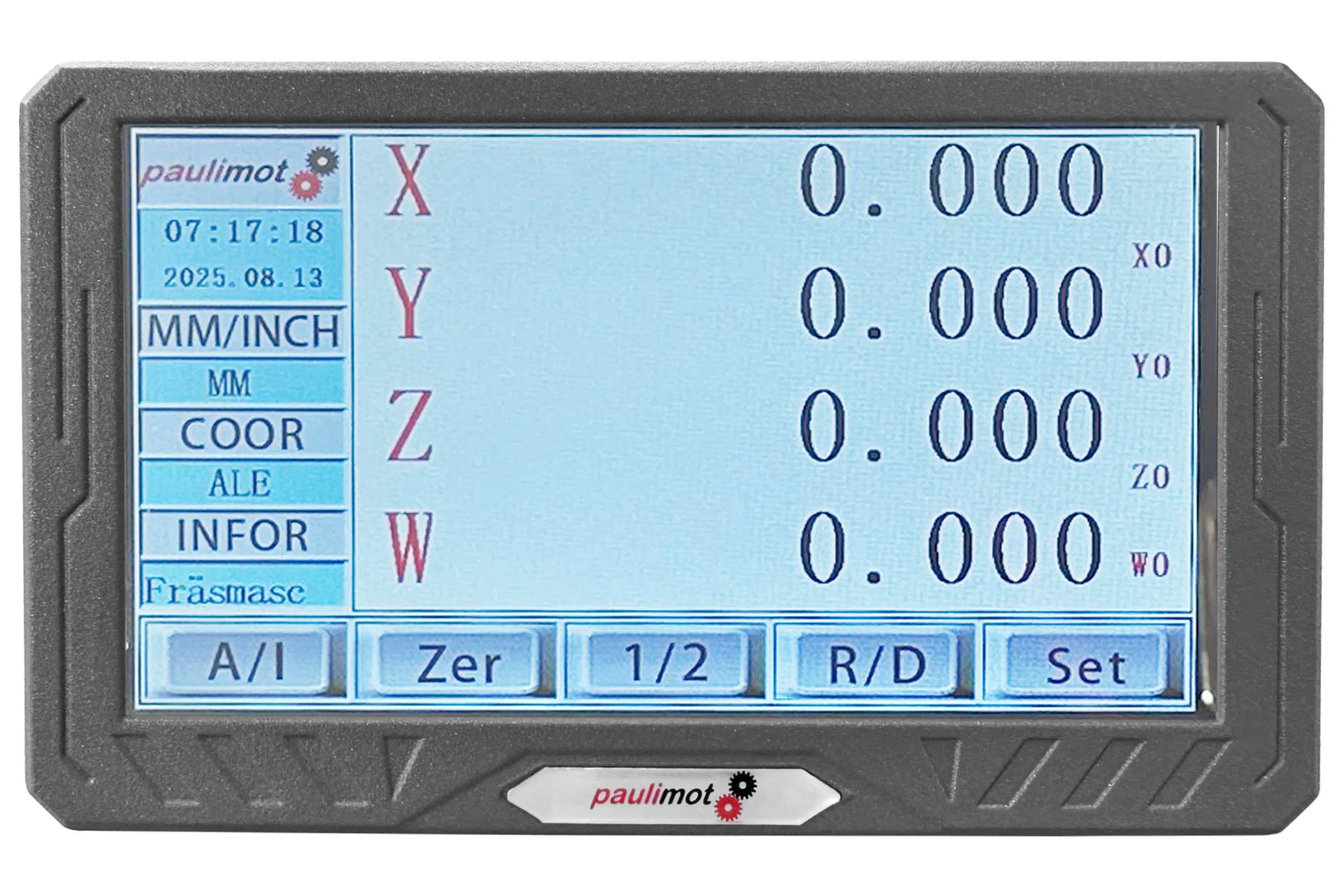 4 Axis Magnetic Tape Measuring System Set With Lcd Touchscreen For Sieg X2P Paulimot
