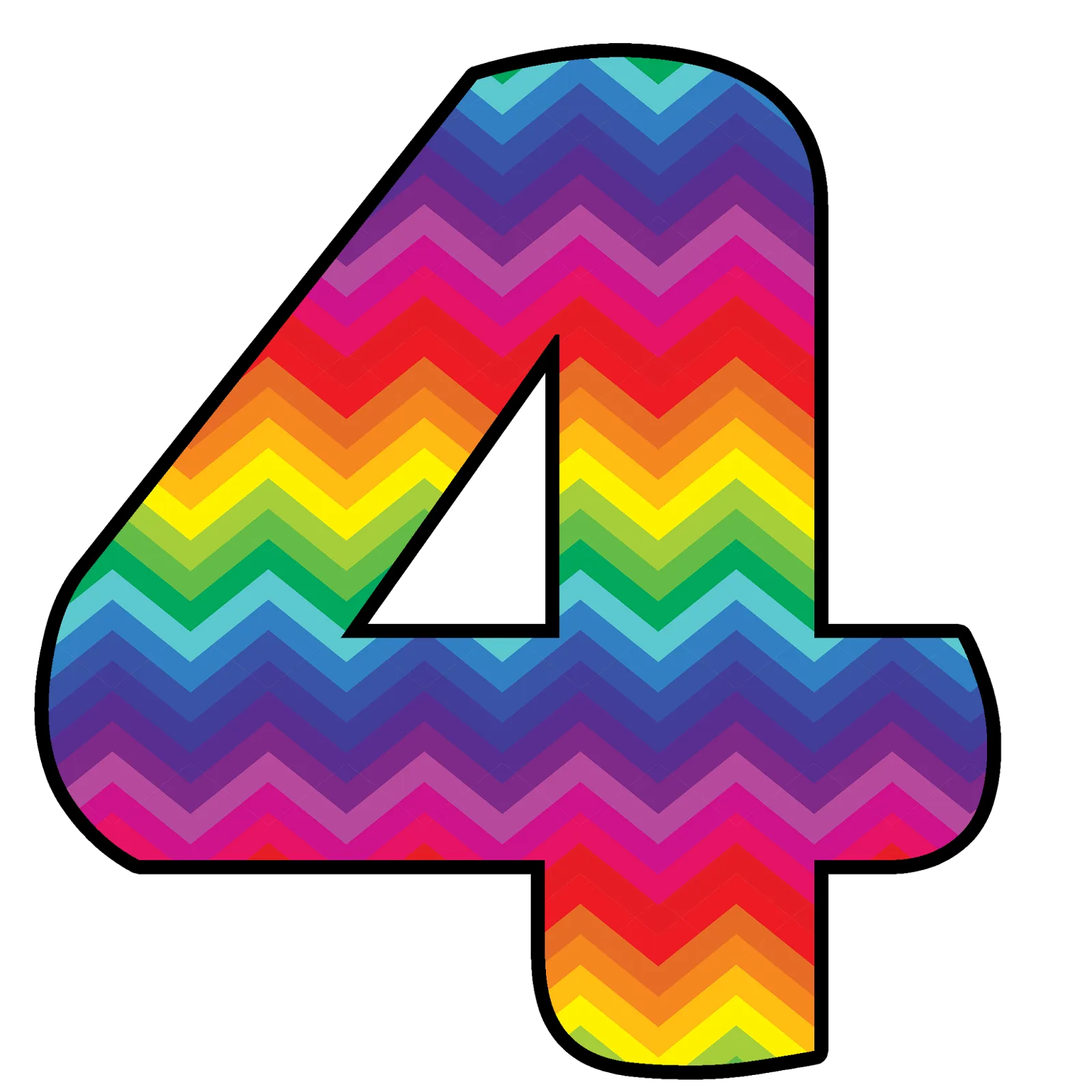 4 Number Template