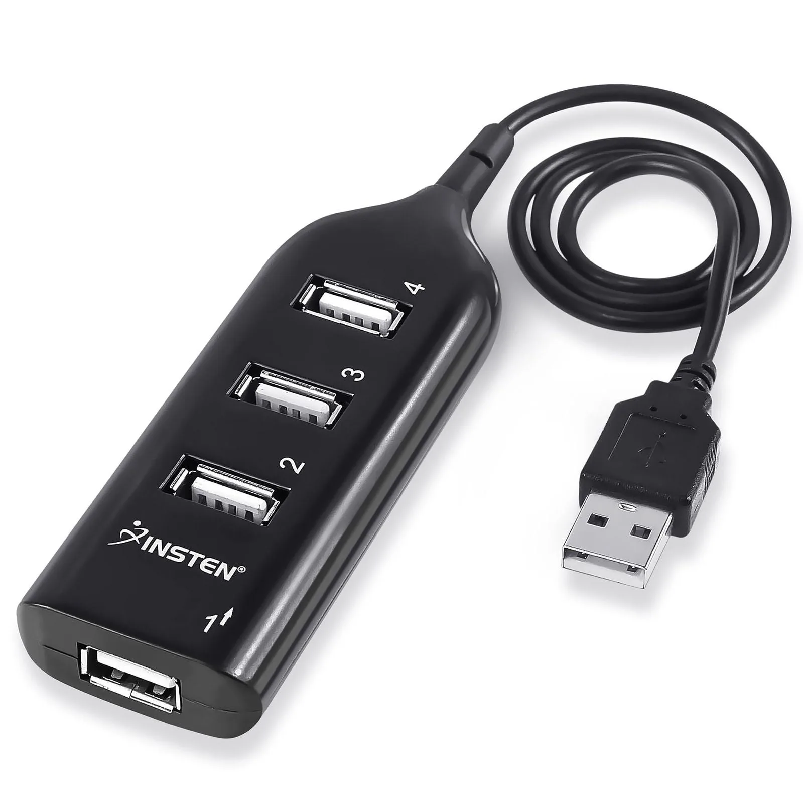 4 Port Usb Hub Expander For Laptop Pc Computer External Multi 2 0 Splitter Extender For Macbook