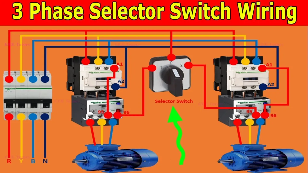 4 Position Selector Switch Wiring Diagram Selector Switch Di